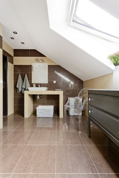 Attic Bathroom Installation in Racine