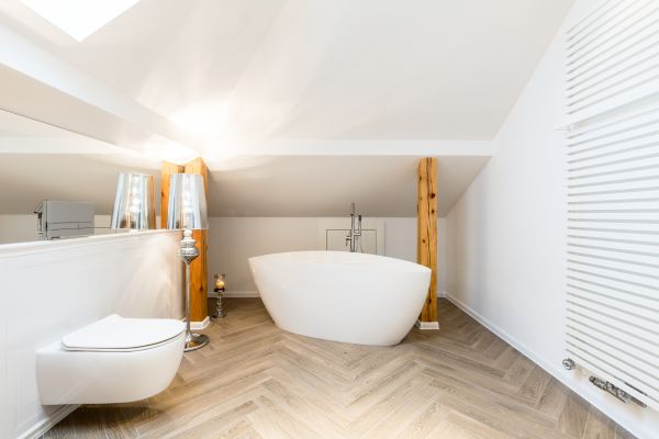 Attic Bathroom Renovation in Racine